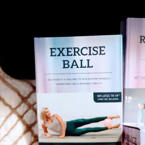 Set of 4 Beginner's Exercise/Workout Supplies - Picture 2 of 4